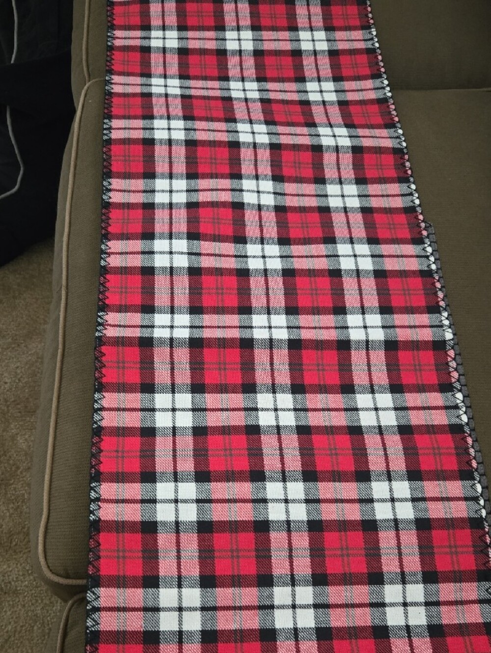 NEVER USED! Reversible Christmas table runner